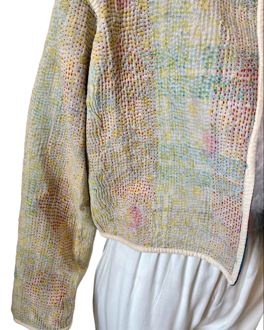 Reversible Upcycled Kantha Work Jacket
