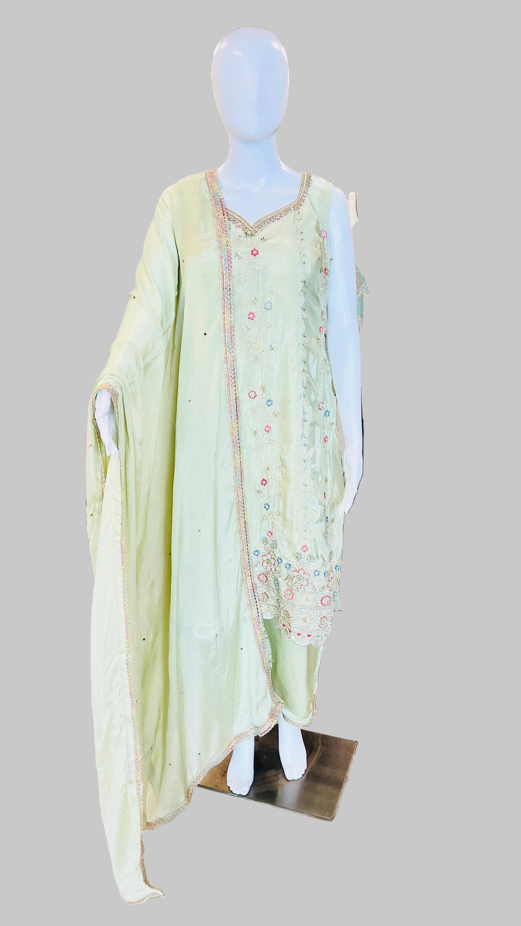 Mint Green Pant Set