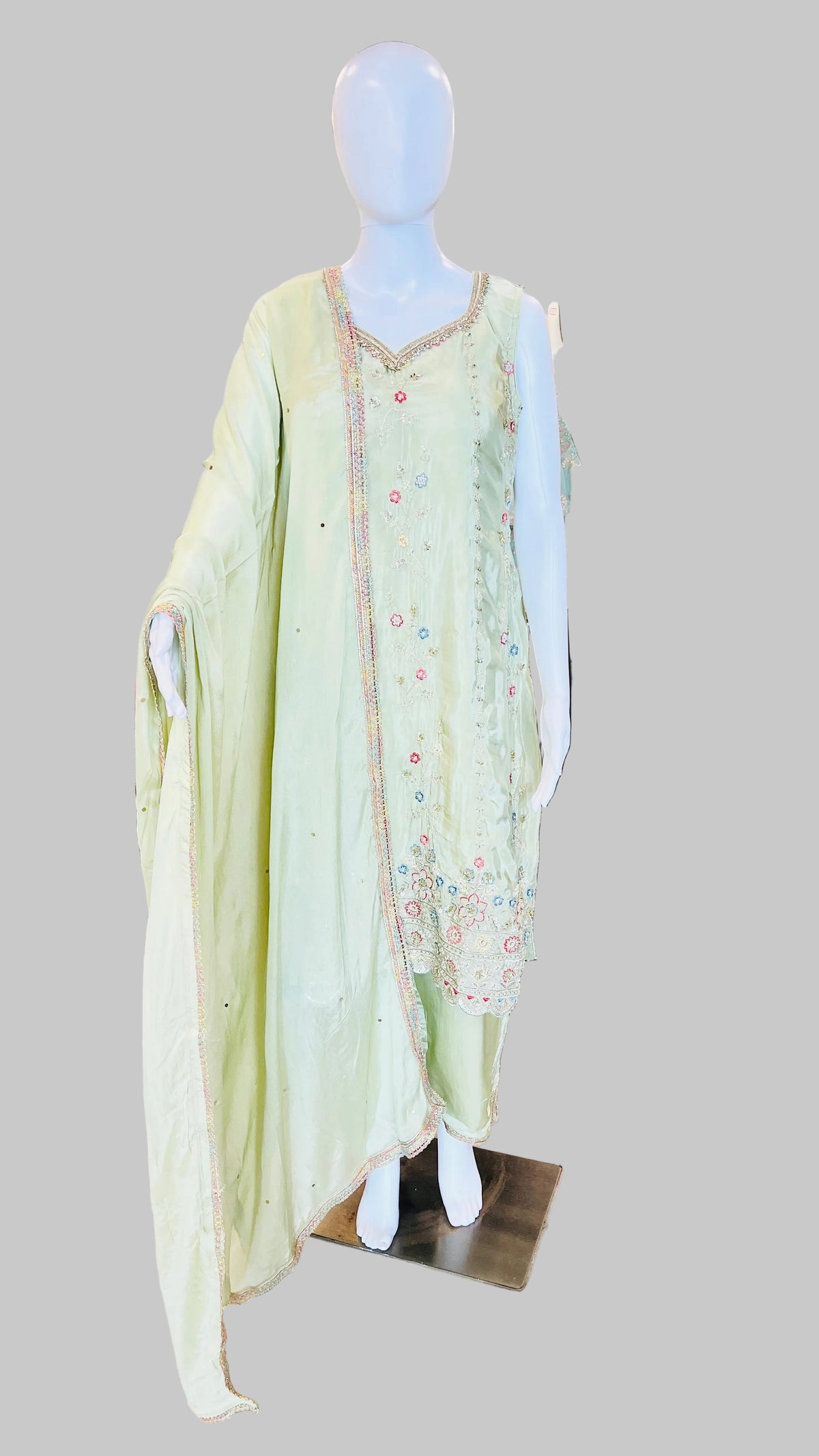 Mint Green Pant Set