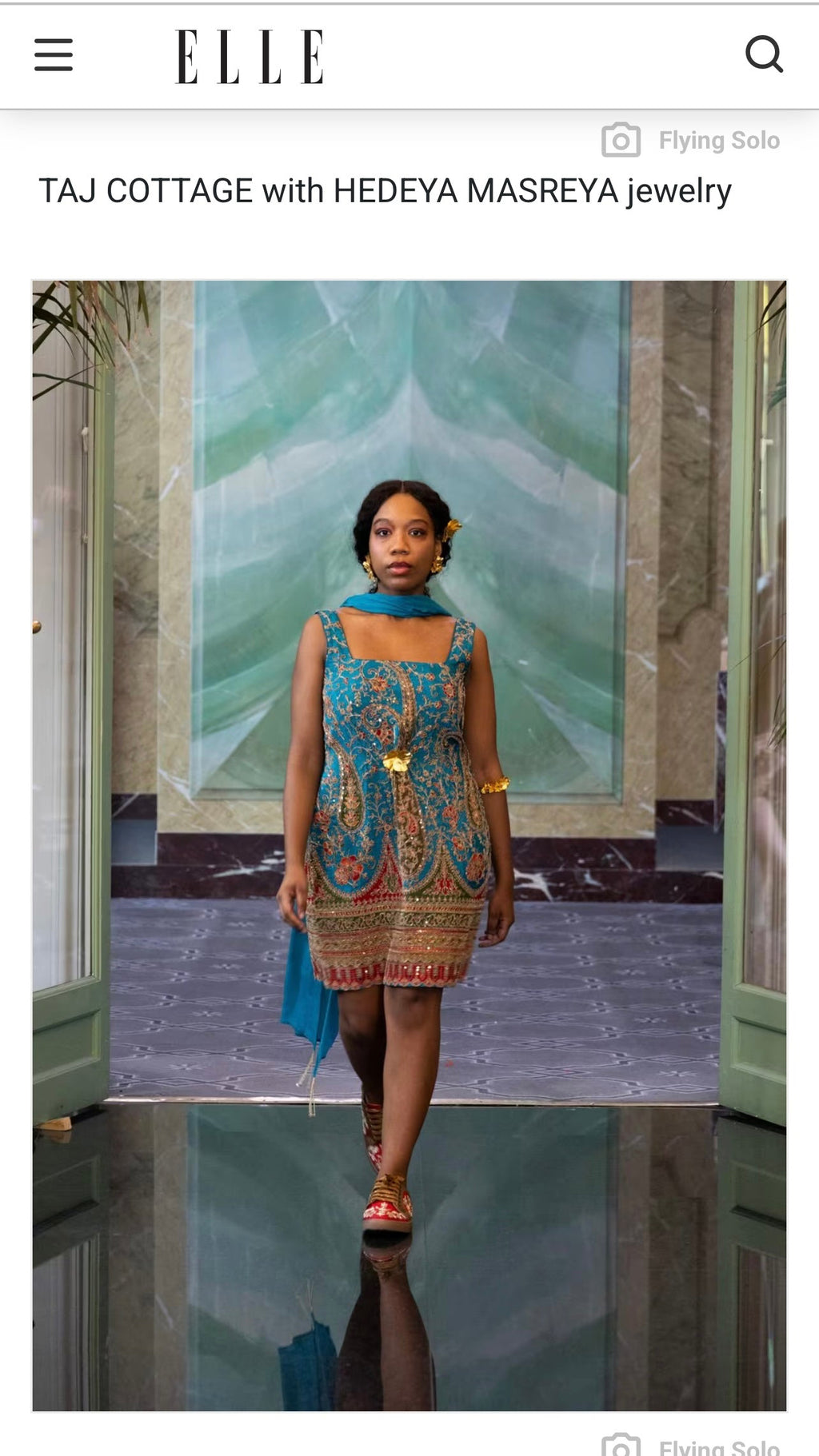 Leena Blue Dress
