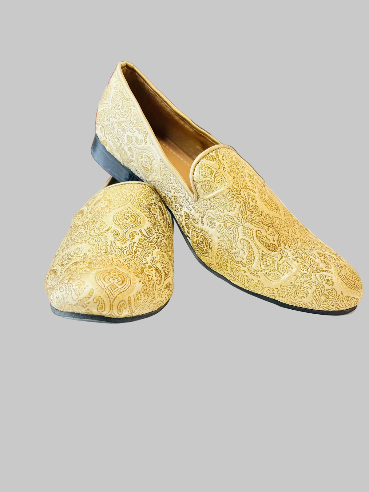Gold Color Shoe