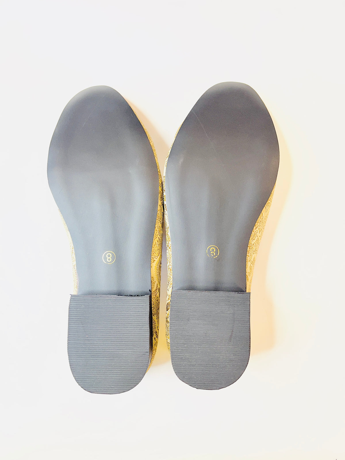 Gold Color Shoe