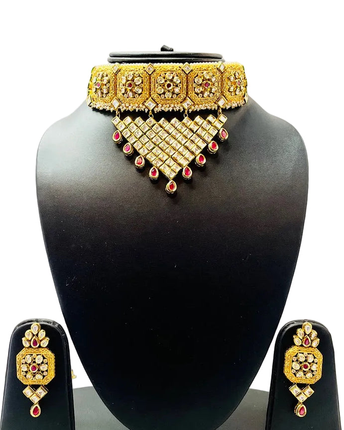 Golden Choker Set