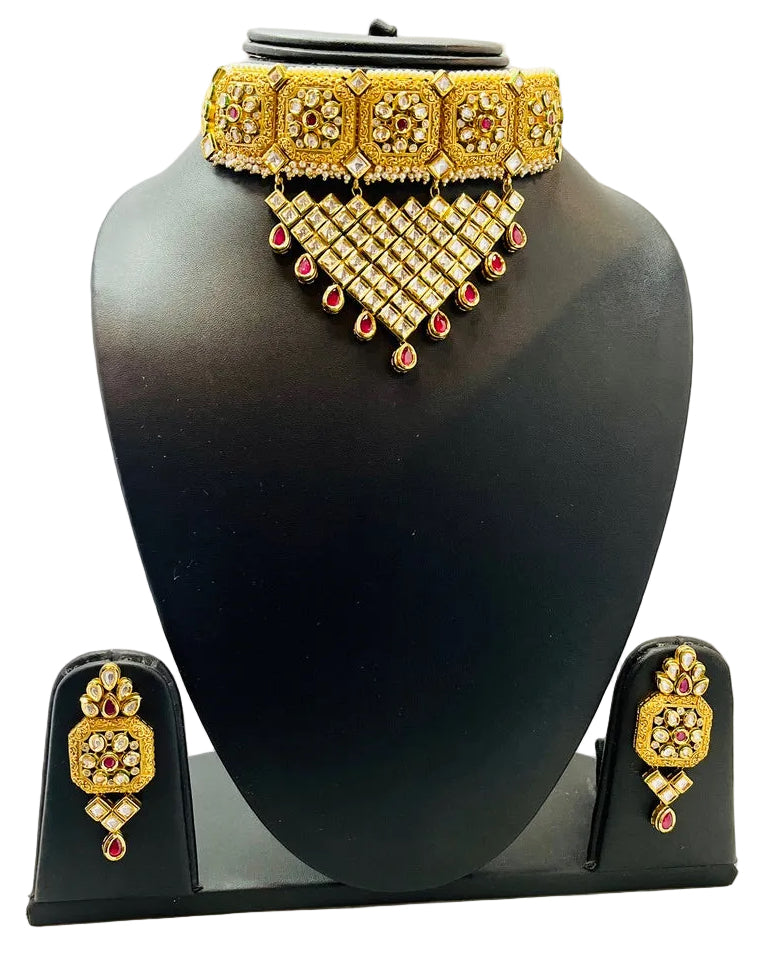 Golden Choker Set