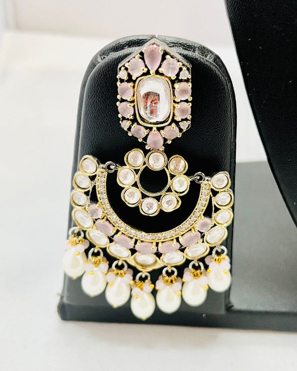 White Kundan Choker Set