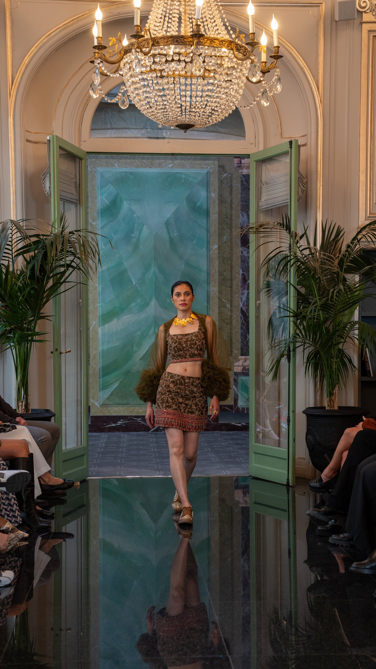 Sanya Mini Skirt set