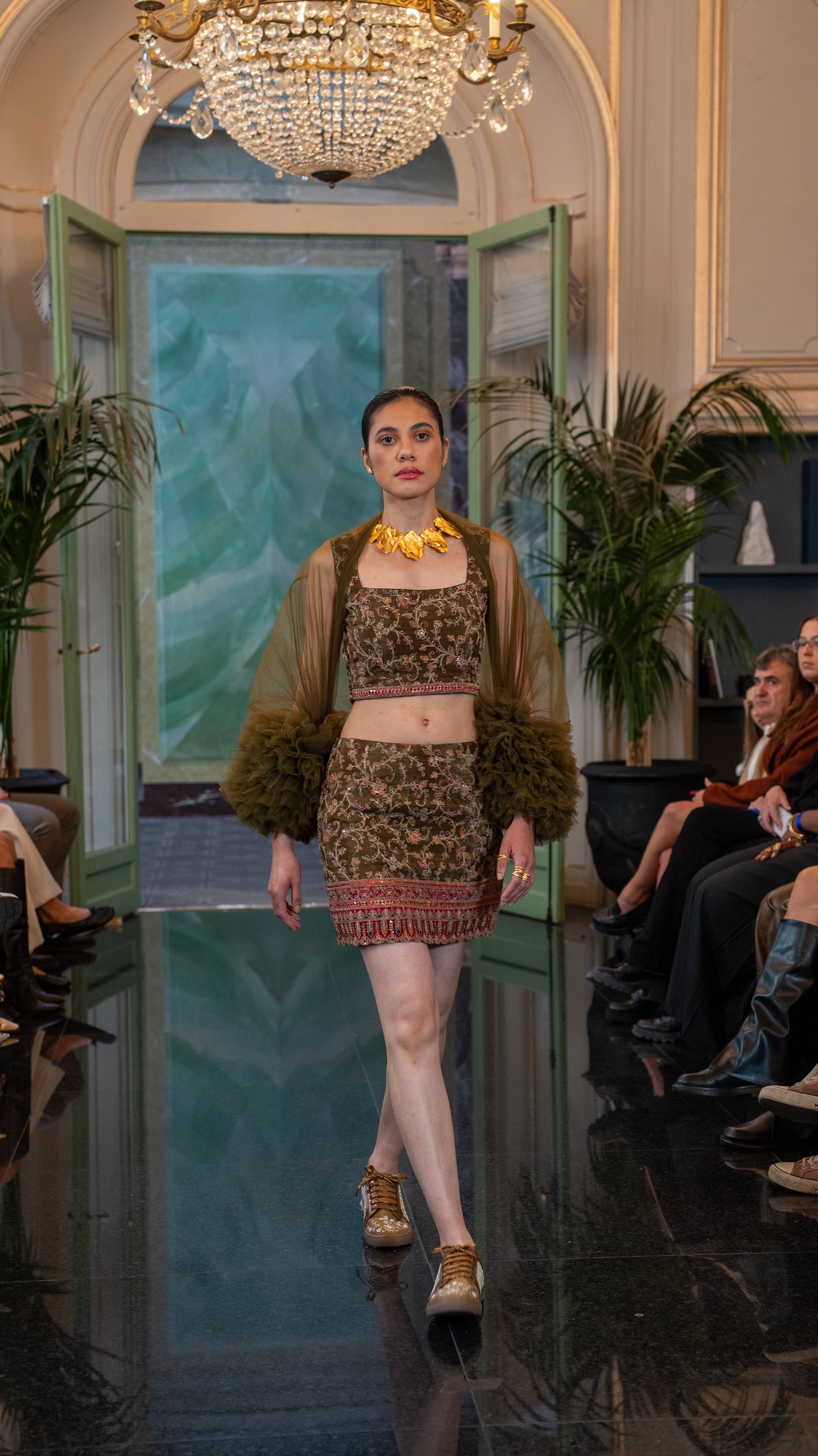 Sanya Mini Skirt set