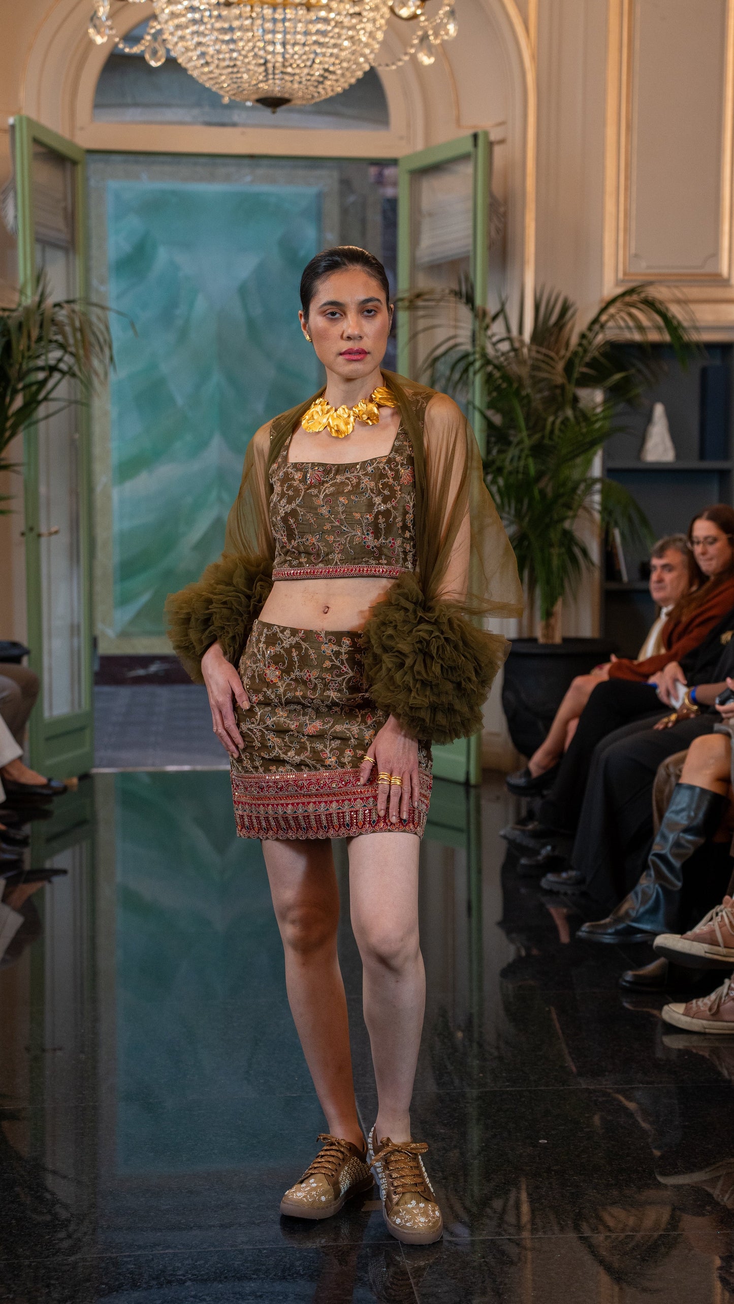 Sanya Mini Skirt set