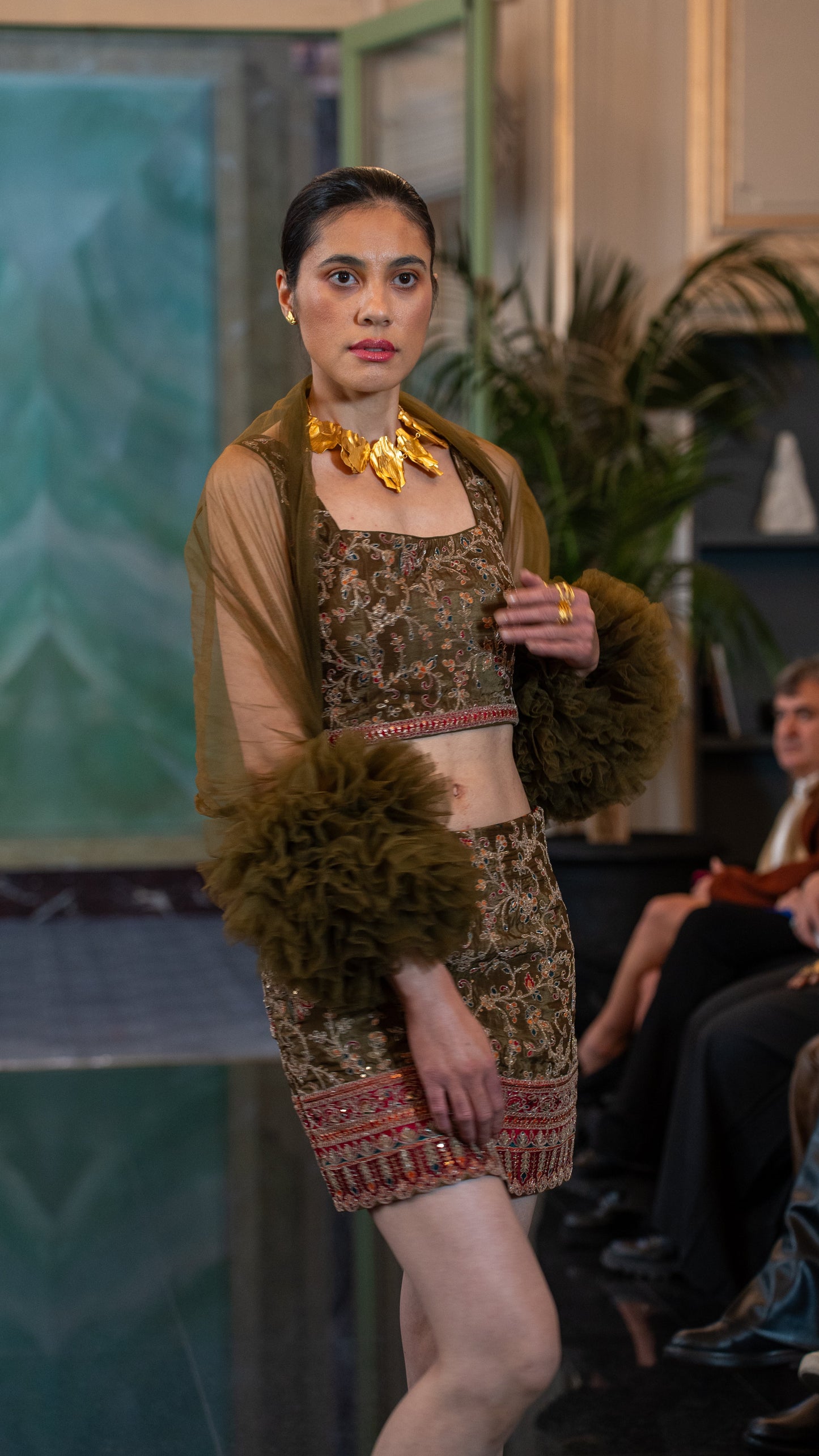 Sanya Mini Skirt set