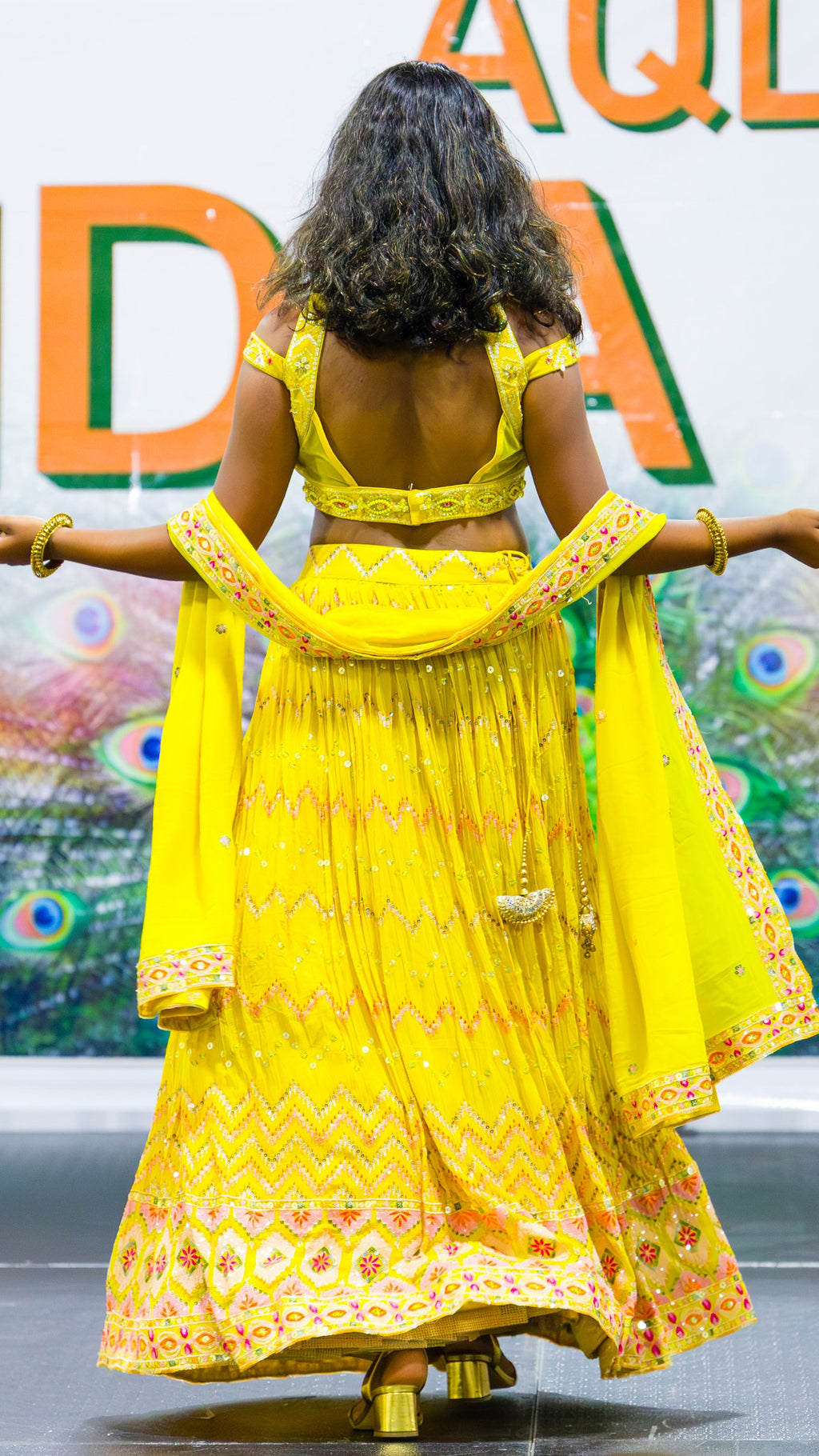 Mustard Yellow Color Lehnga Set