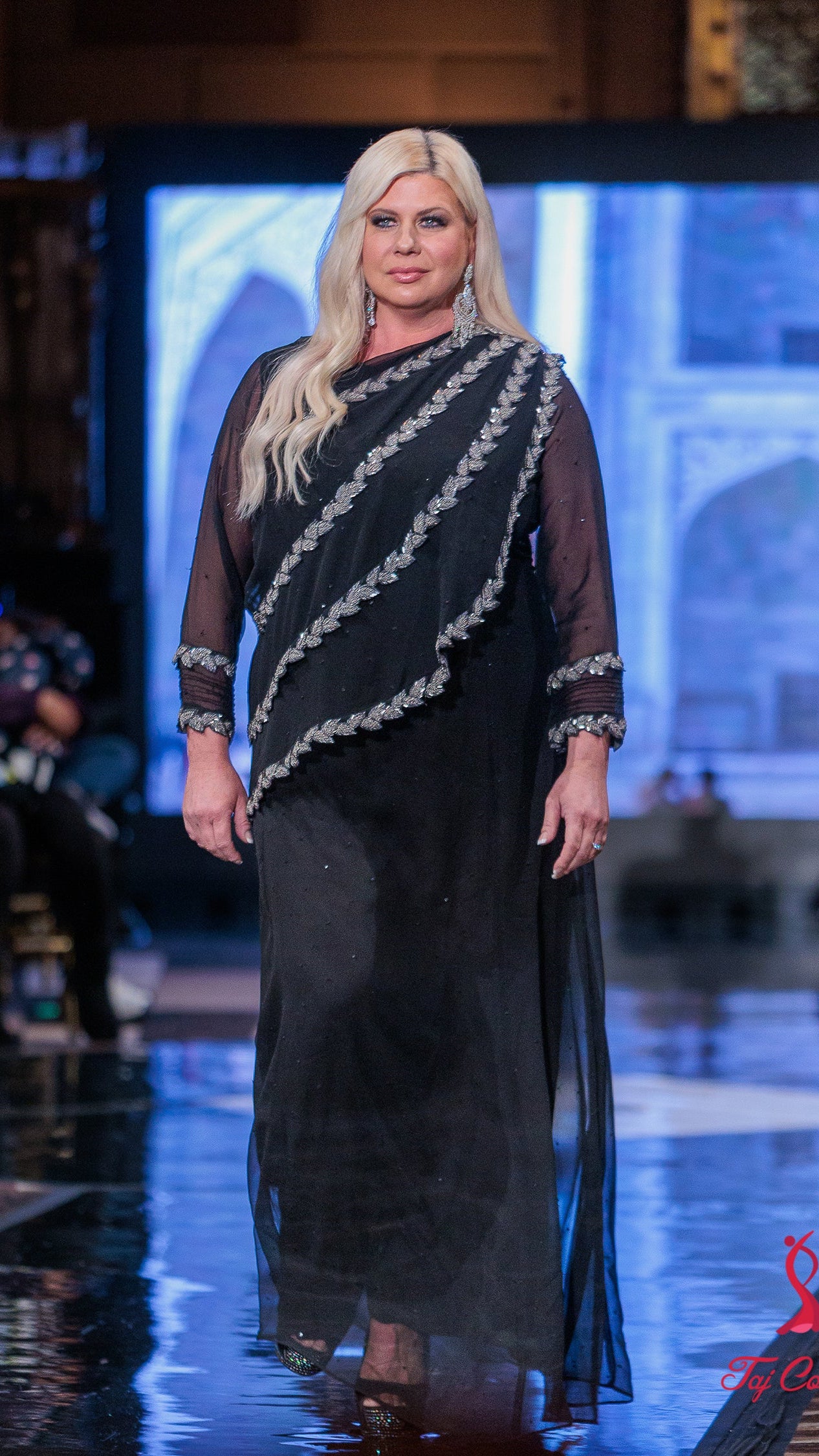 Black Anarkali Gown