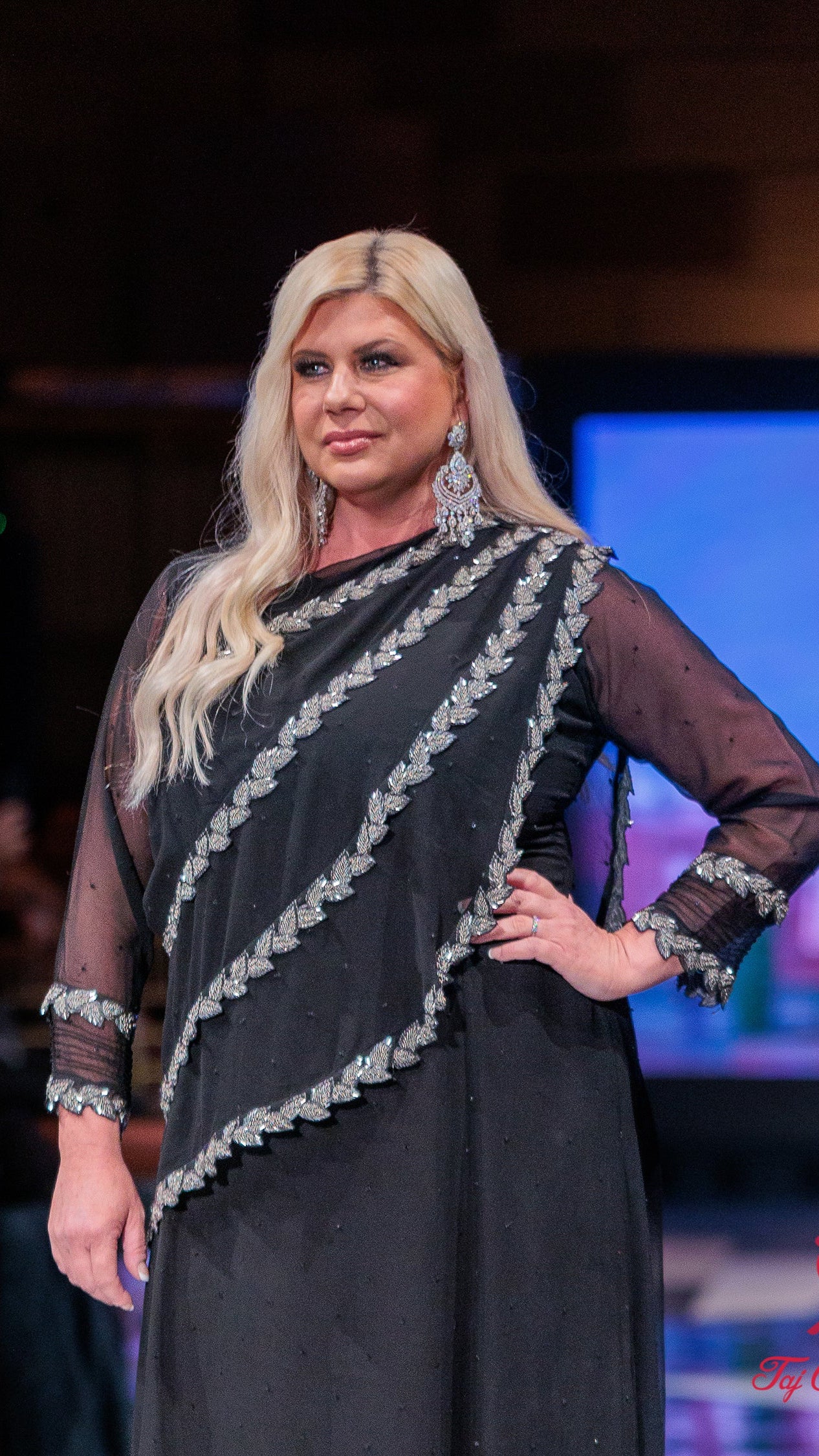 Black Anarkali Gown