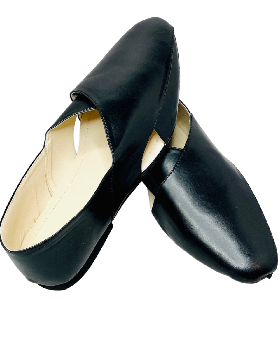 Fancy Black Leather Shoes