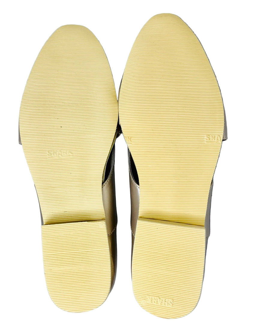 Fancy Grey Leather Shoes