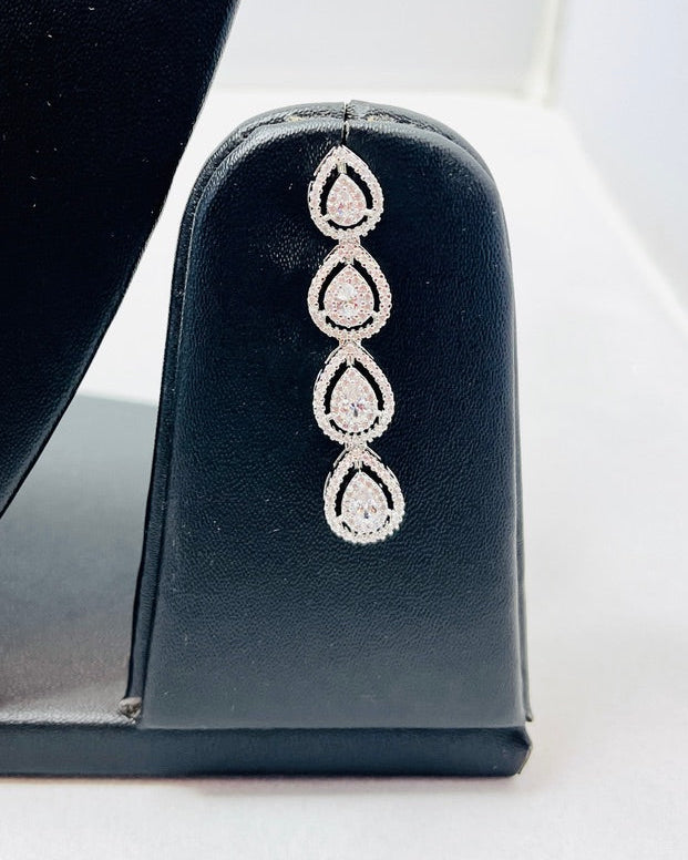American Diamond Kundan Necklace Set