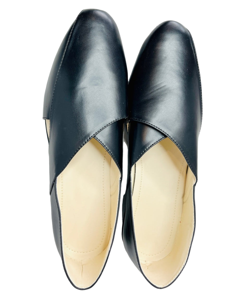 Fancy Black Leather Shoes