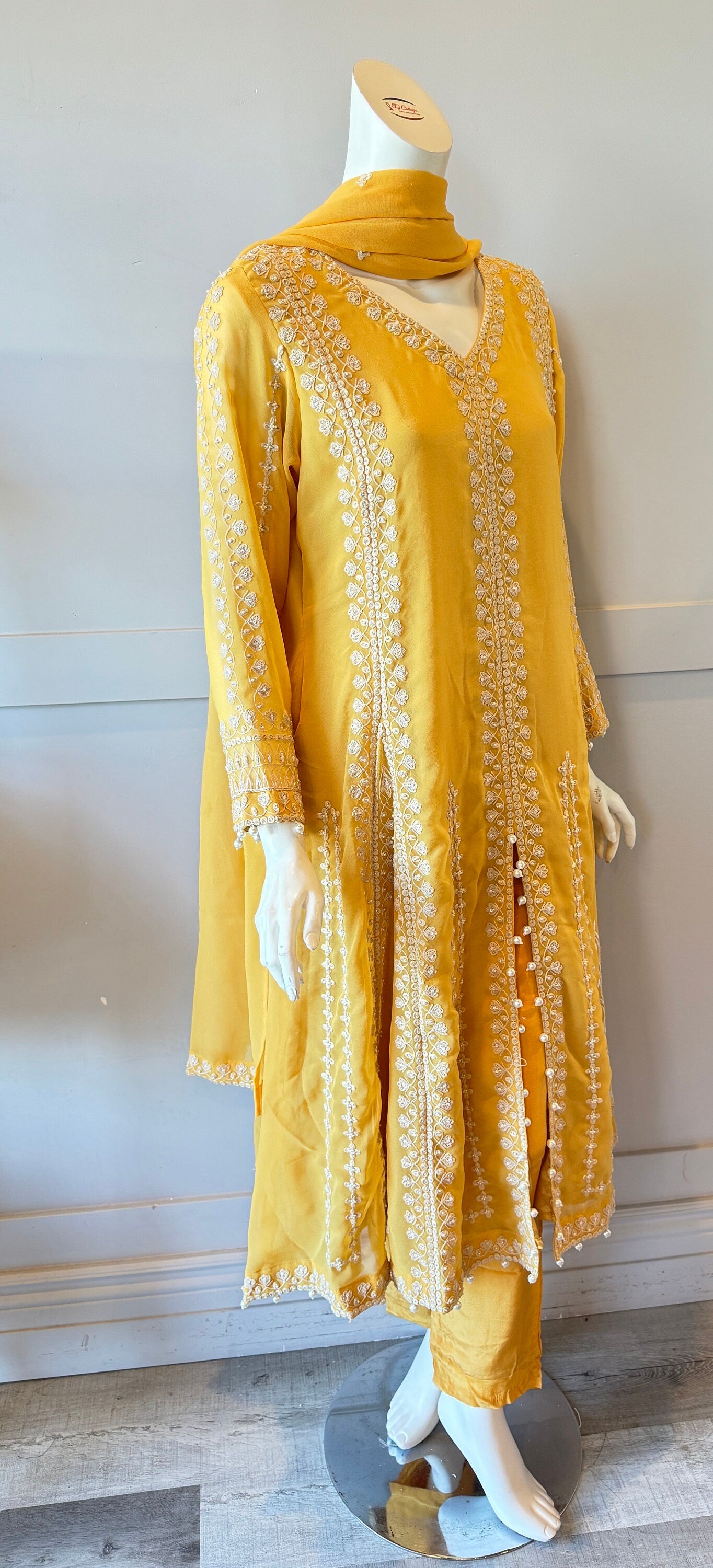 Yellow Pant Set
