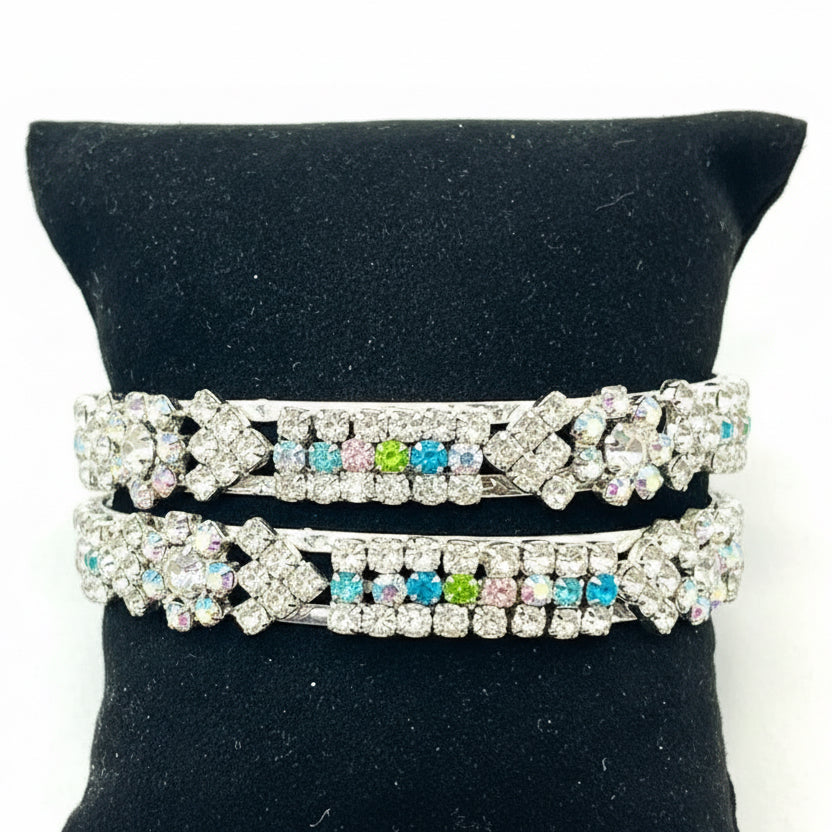 Silver Toned Bangles