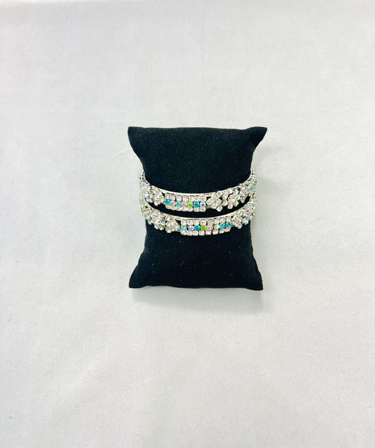 Silver Toned Bangles