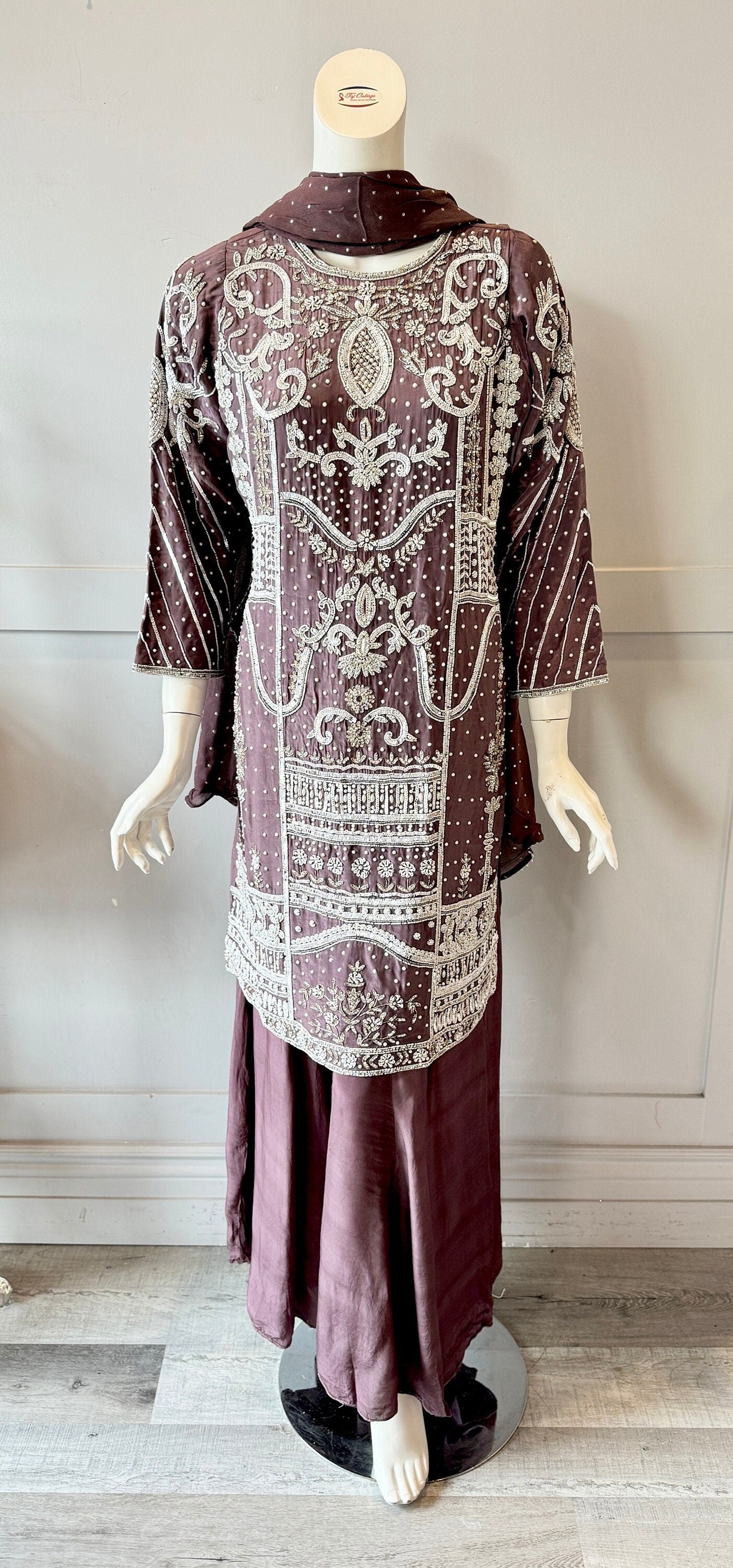 Mauve Palazzo Set