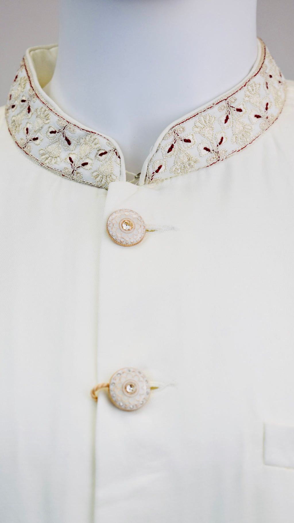 Ivory Indo-Western Set