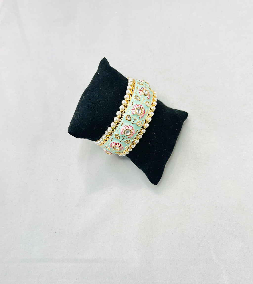 Light Blue Meenakari Bracelet