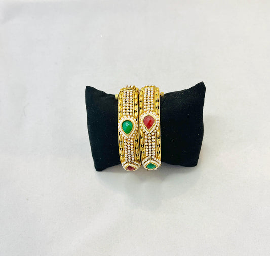 Gold Color Bangle Set