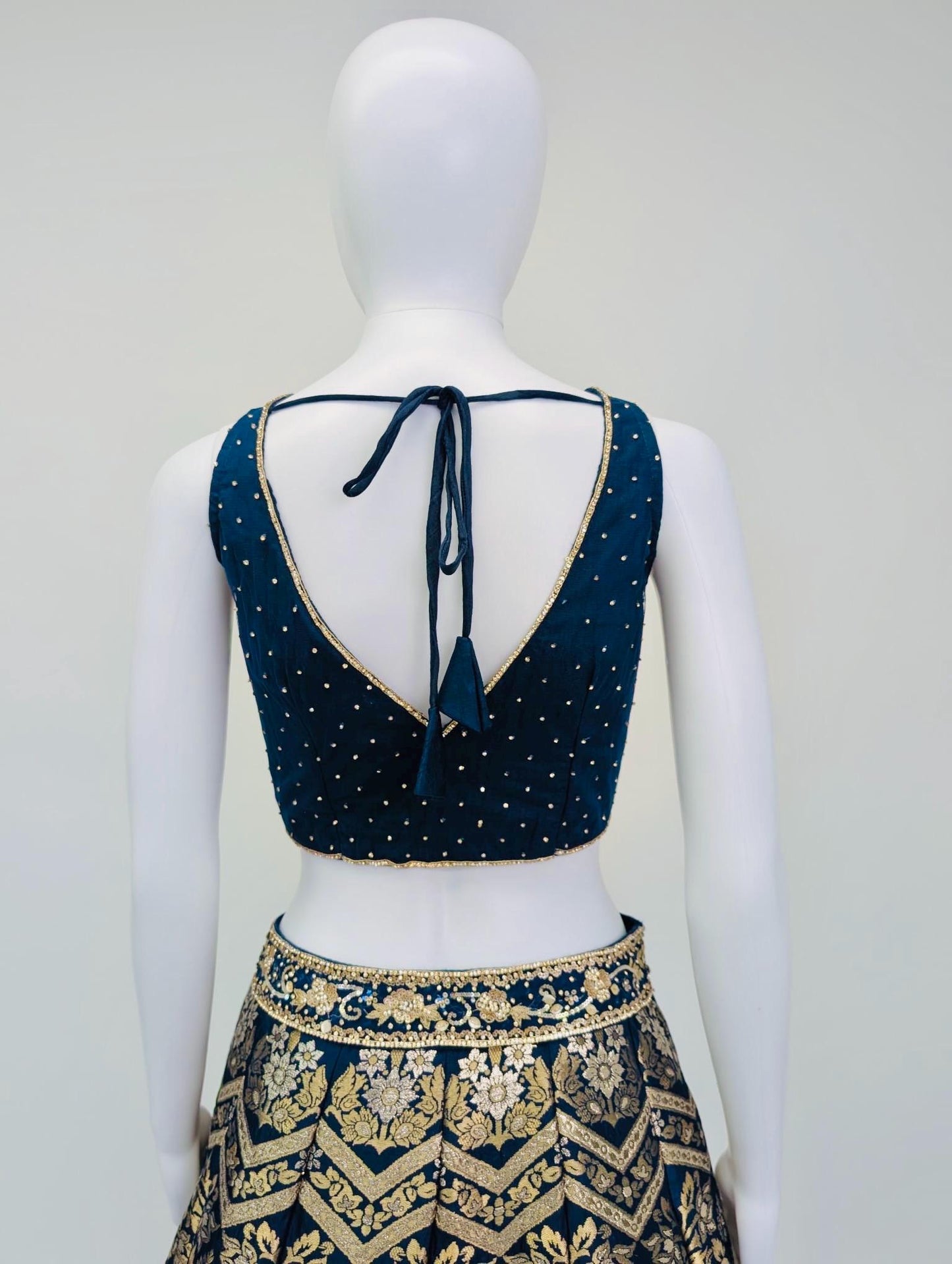 Navy Blue Color Lehnga