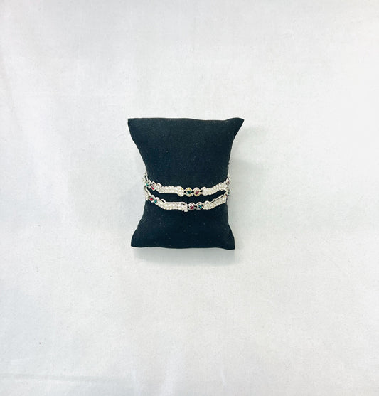 Silver-Coated Bangle