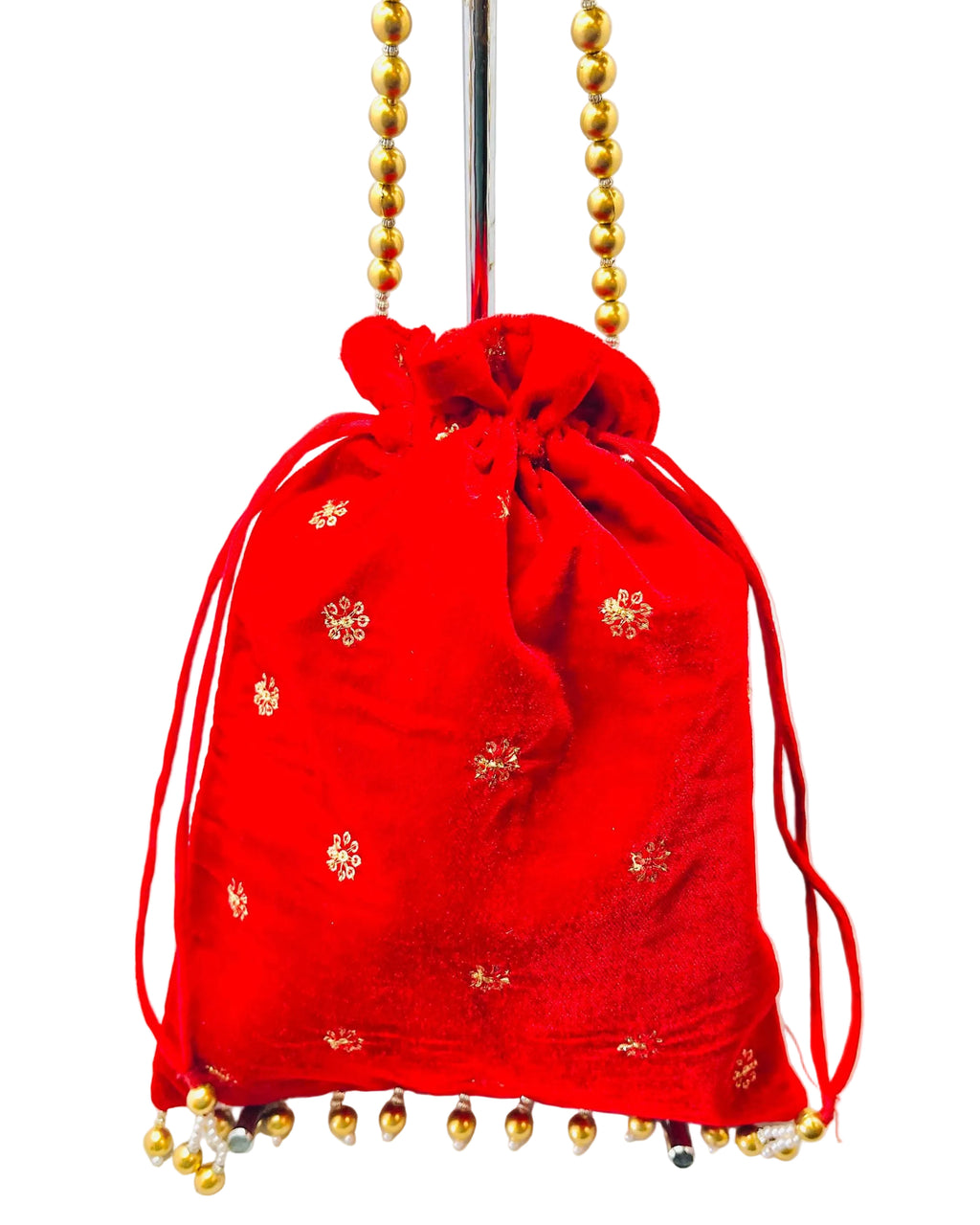 Red Velvet Bag