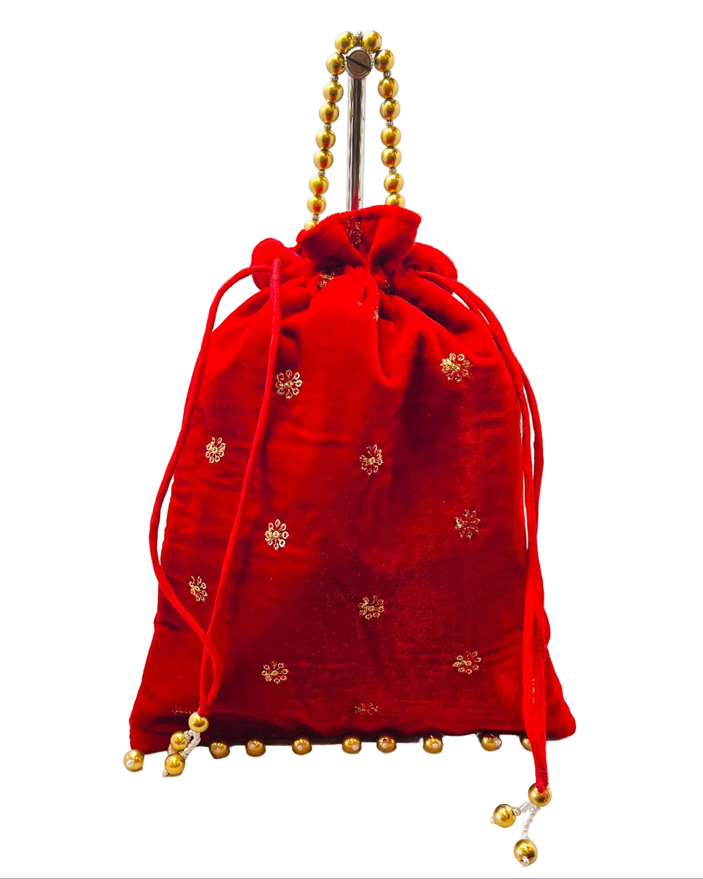 Red Velvet Bag