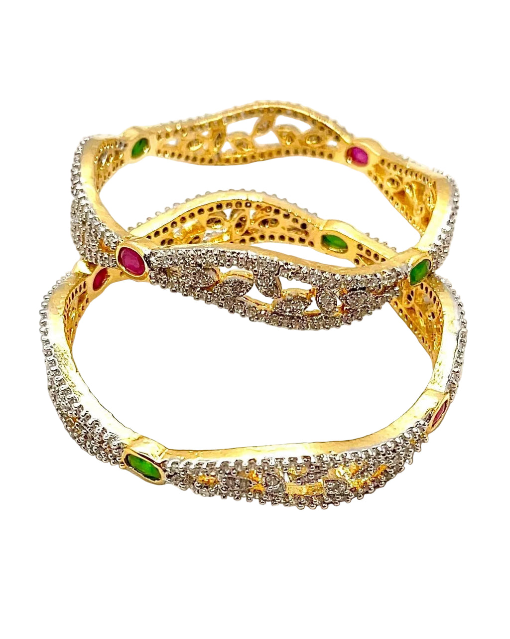 Crystal Diamond Stone Bangles
