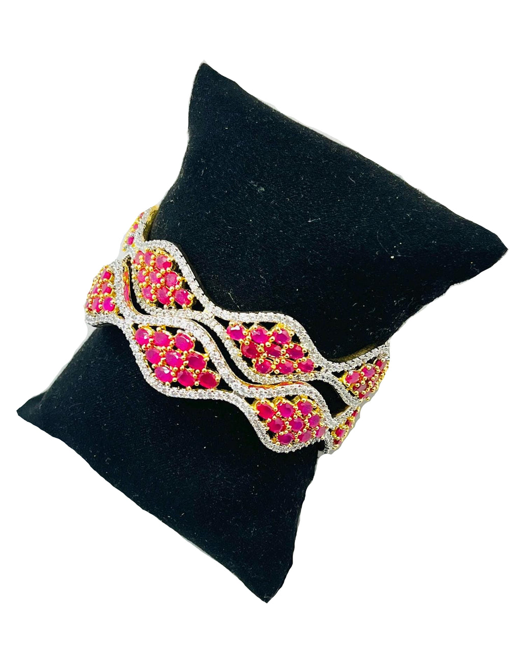 Rose Gold American Diamond Bangles