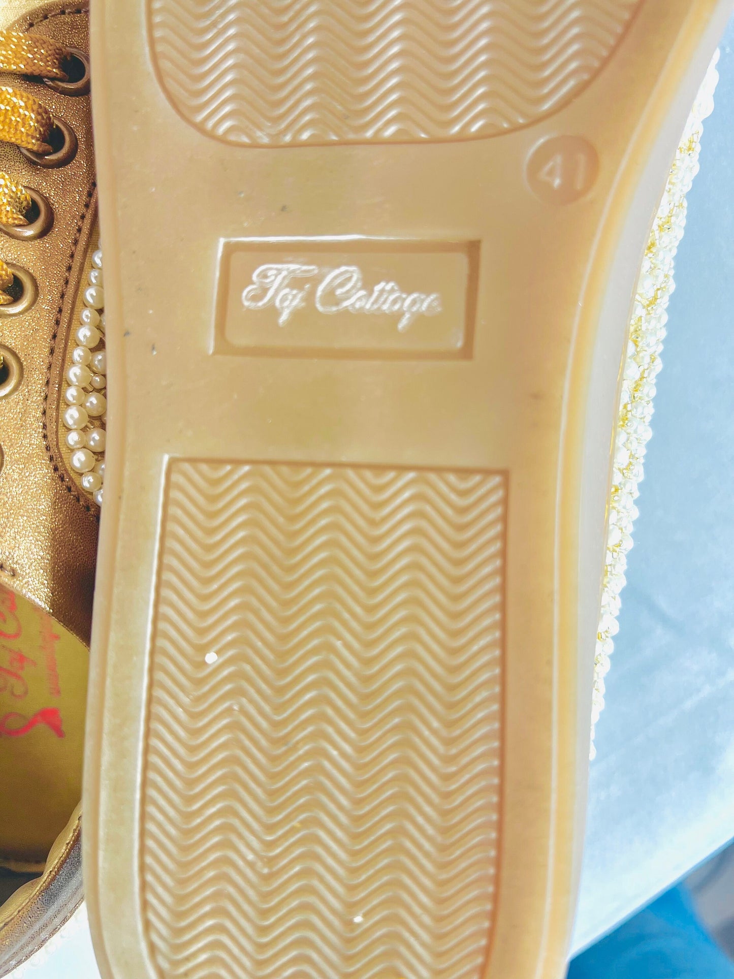 Fancy Tan Sneakers