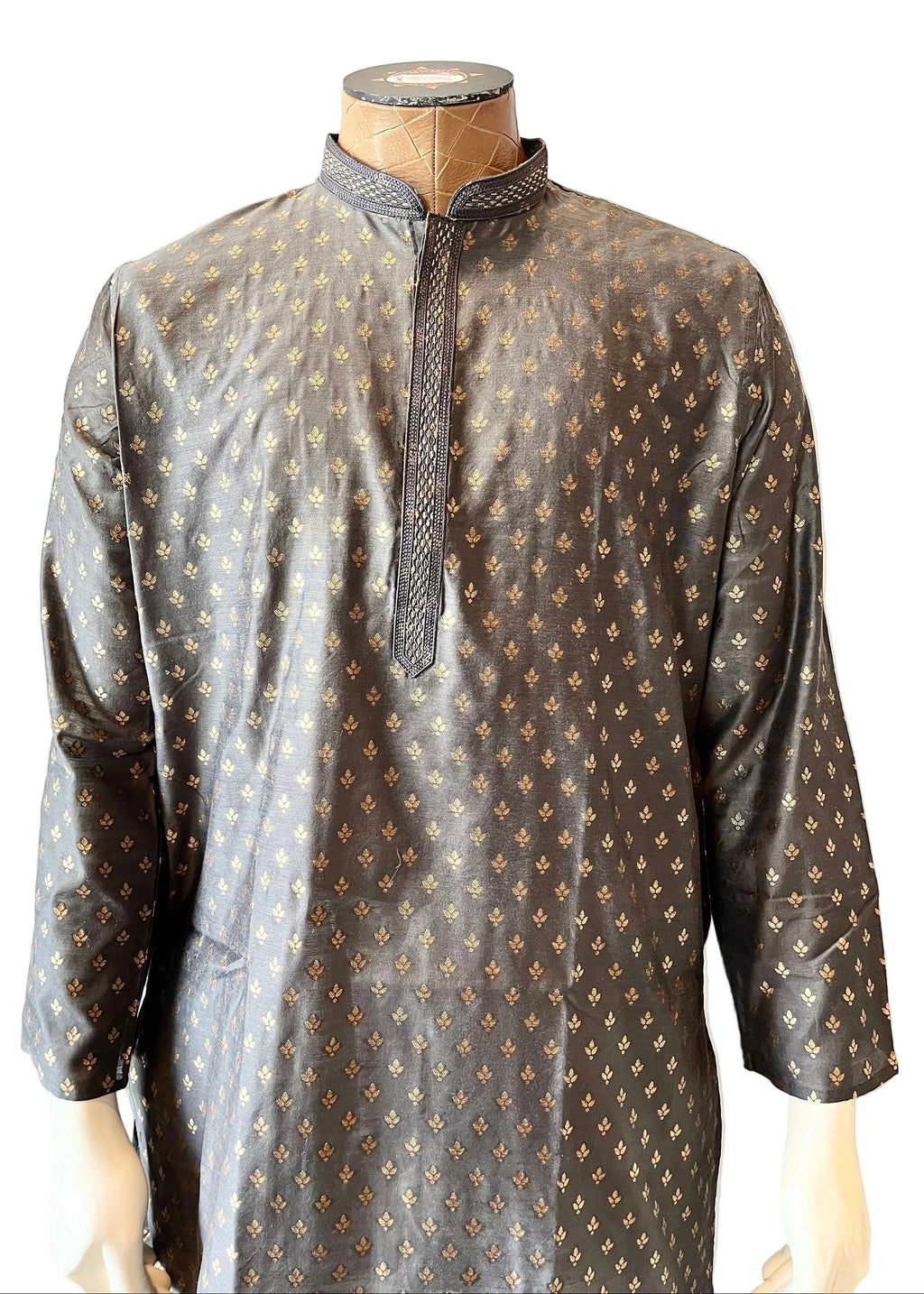 Brown and Gold Kurta