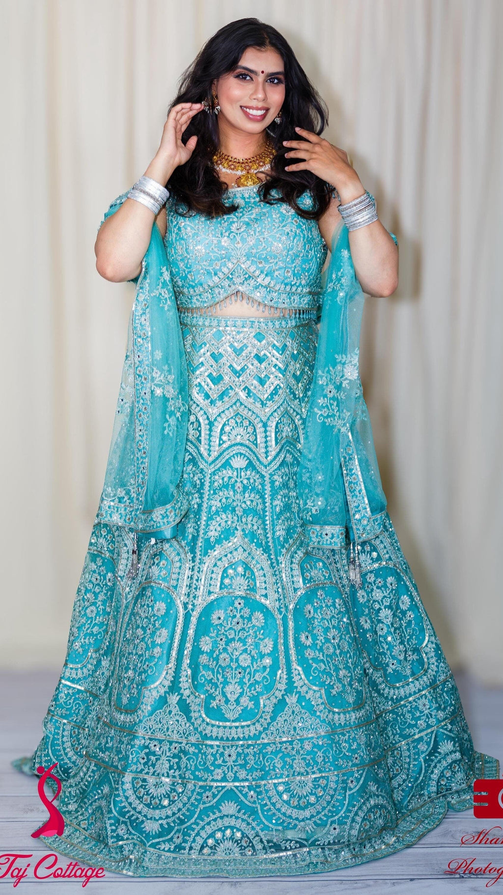 Light Turquoise Bridal Lehnga