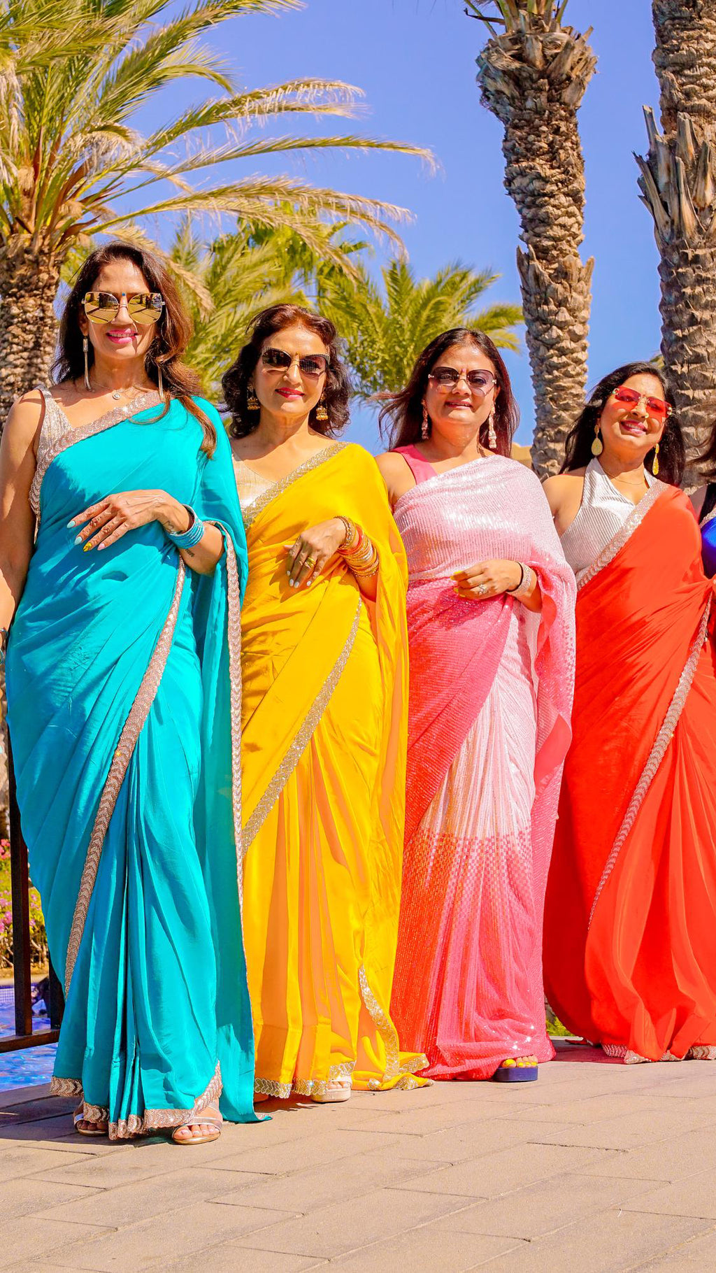 Mustard Yellow Crepe Readymade Saree