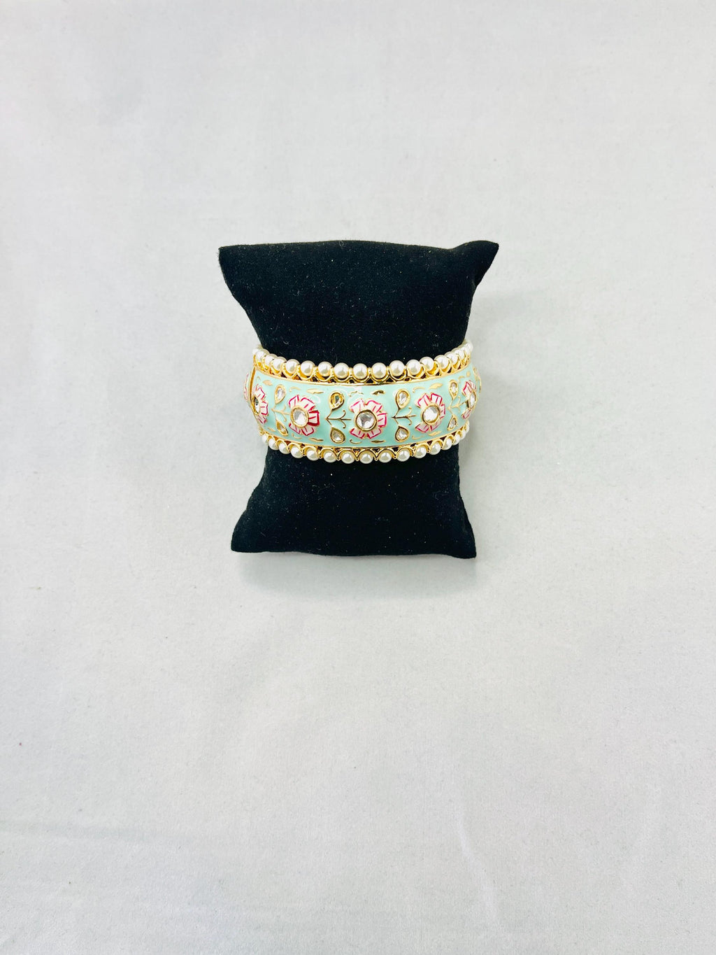 Light Blue Meenakari Bracelet