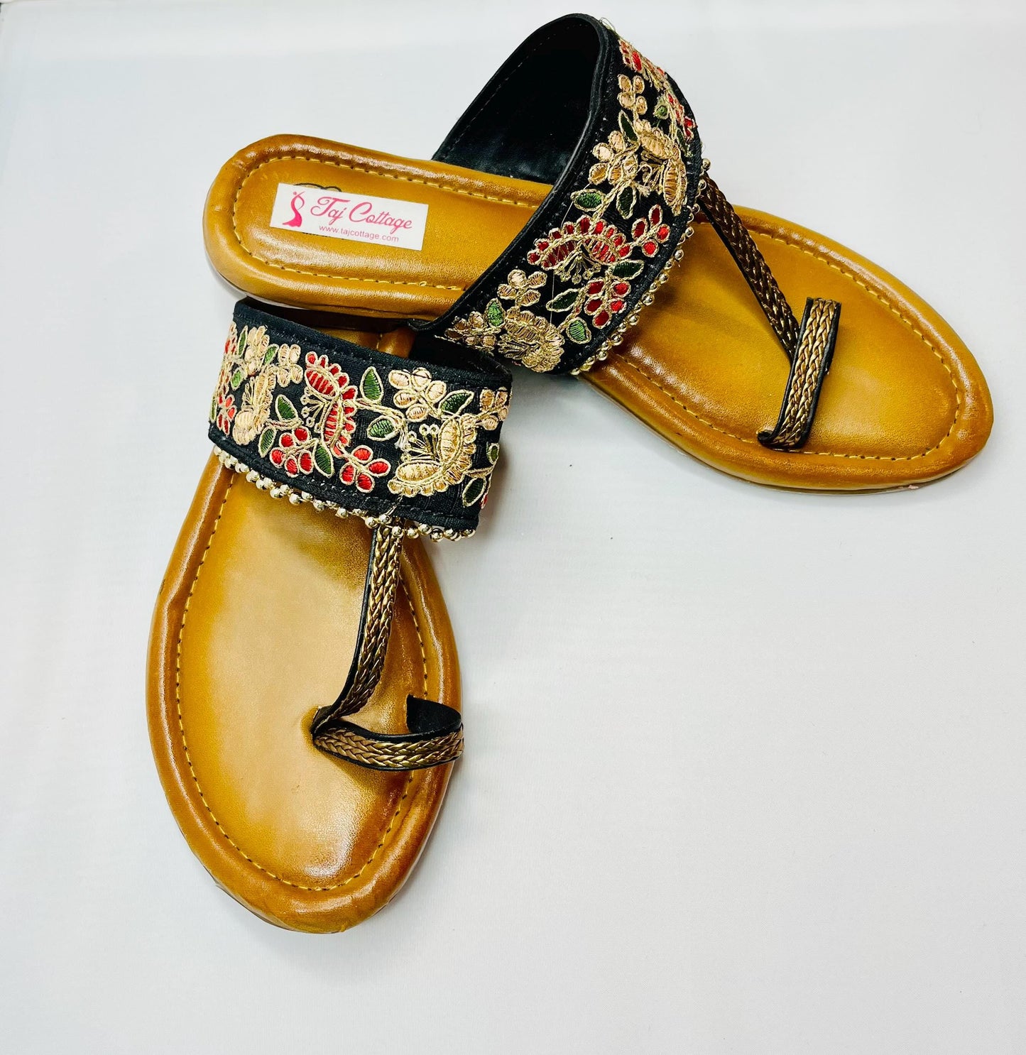 Golden Brown Color Sandals