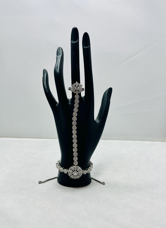 Hand Bracelet with ring