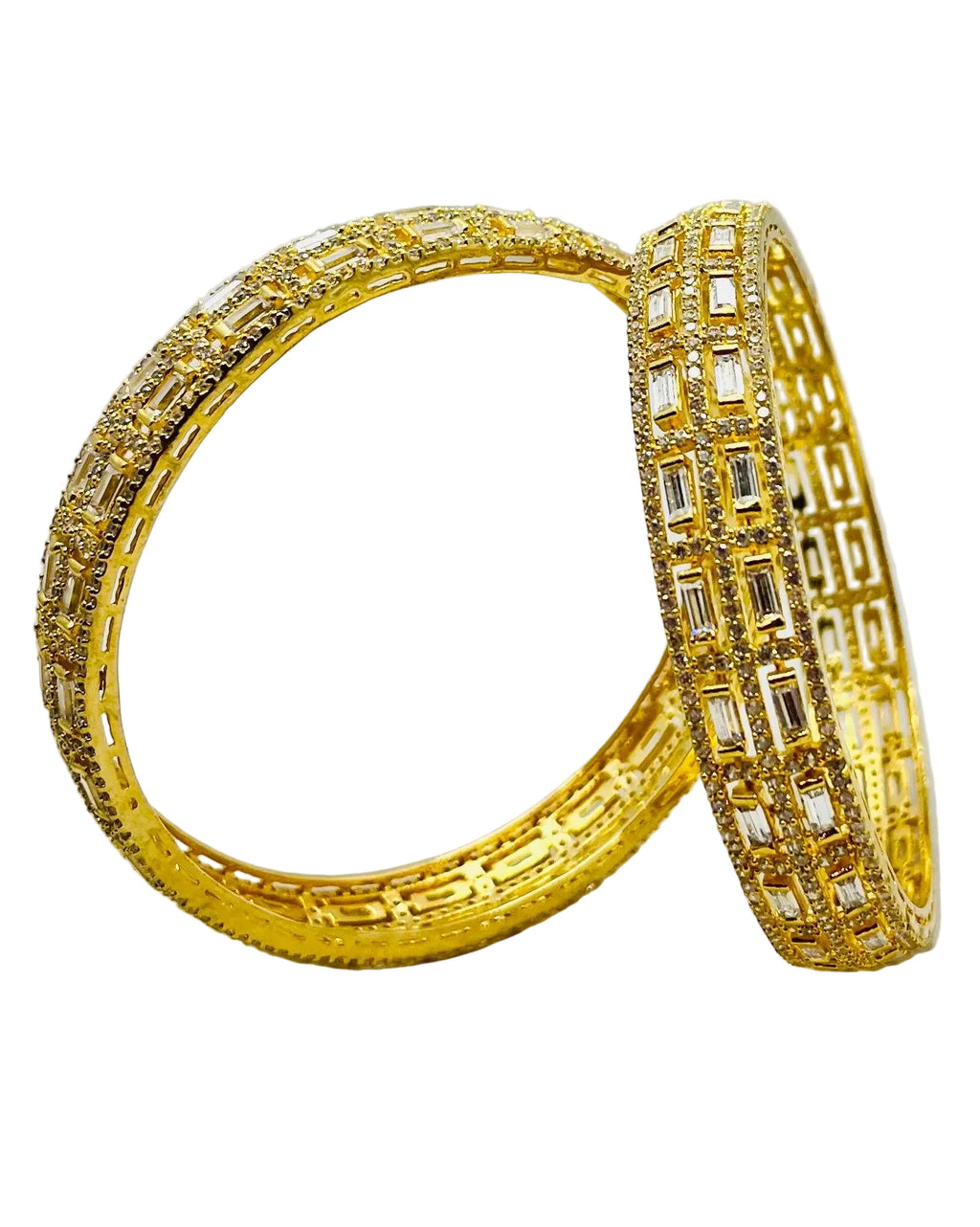 Golden Stone Bangles
