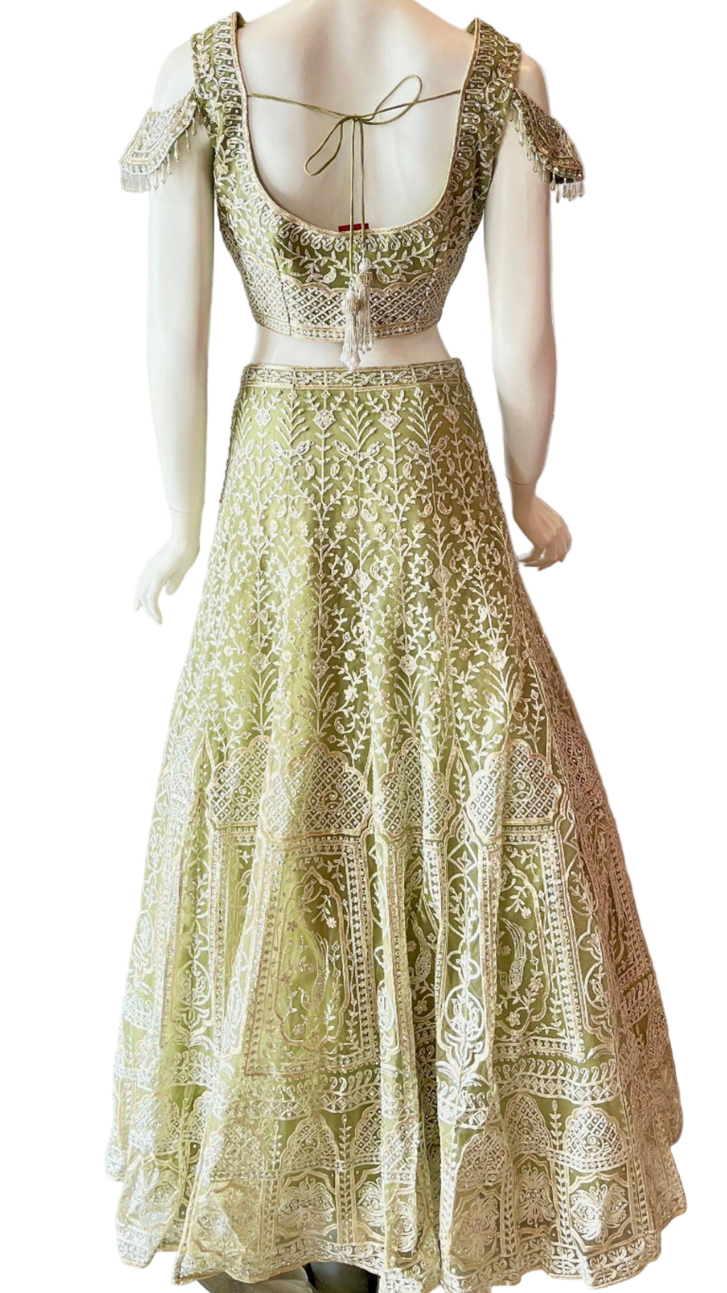 Light Green Bridal Lehnga