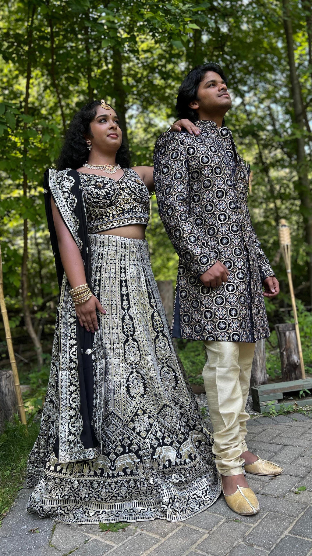 Dark Blue  Sherwani