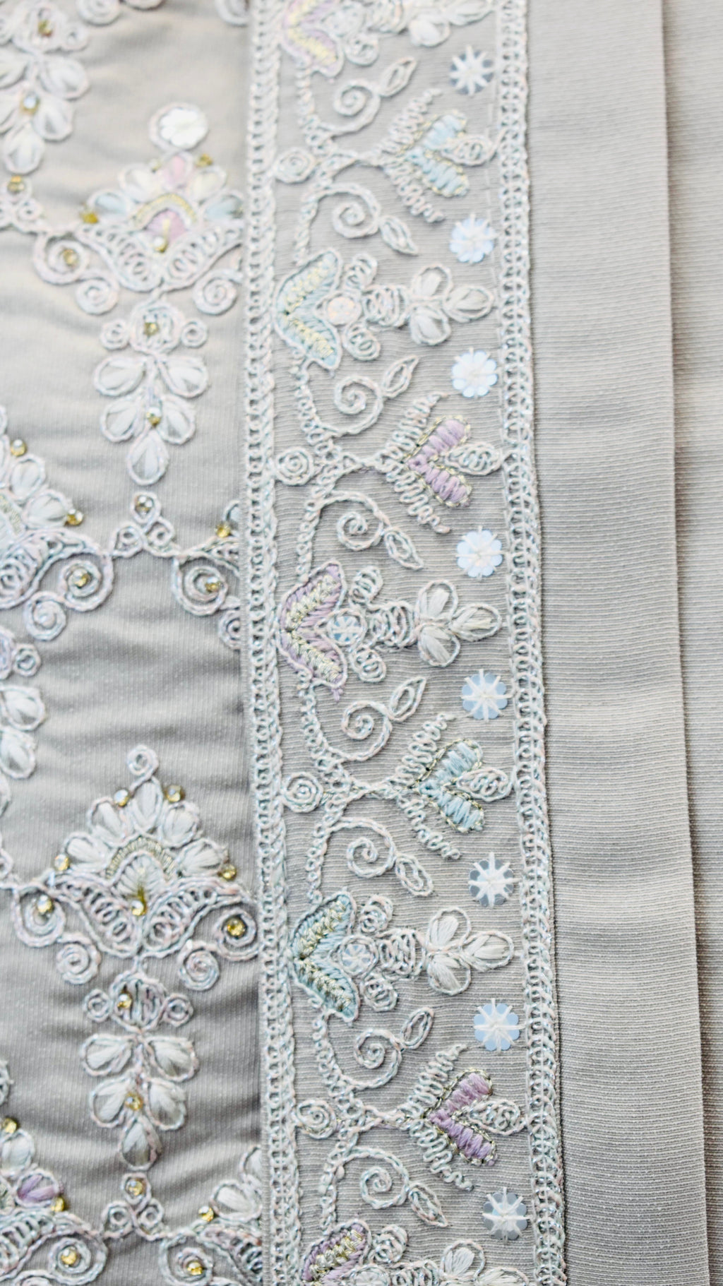 Light Grey Color Sherwani Set