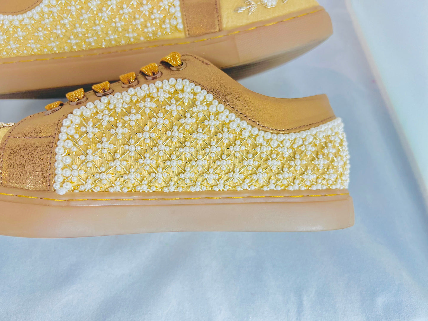 Fancy Tan Sneakers