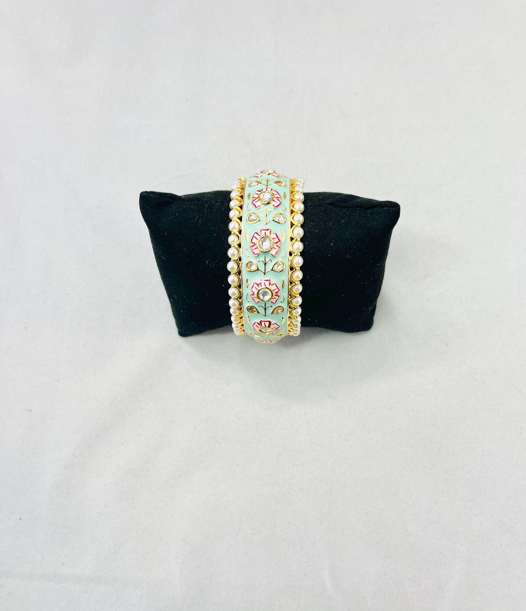 Light Blue Meenakari Bracelet