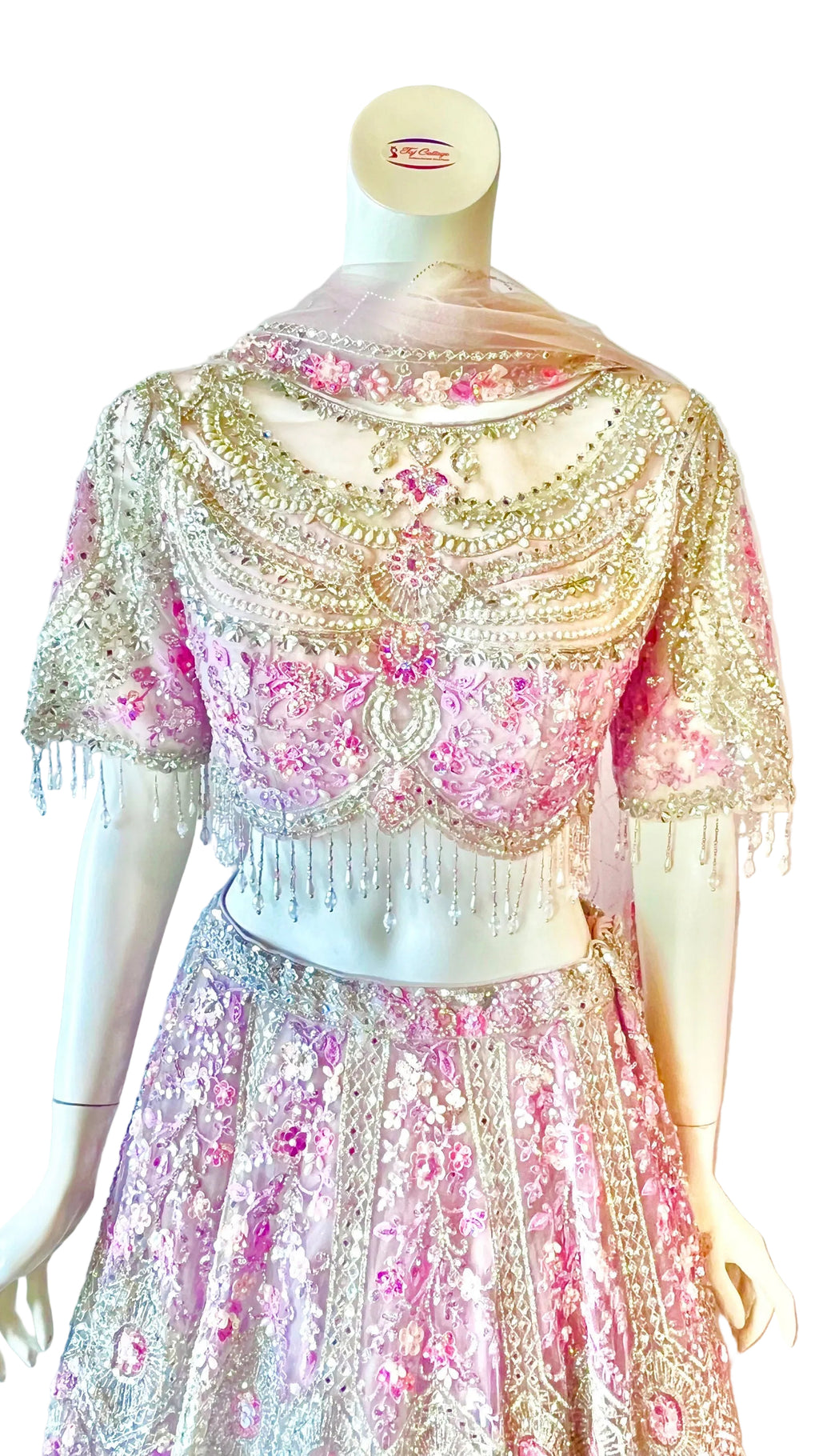 Lavender Color Bridal Lehnga