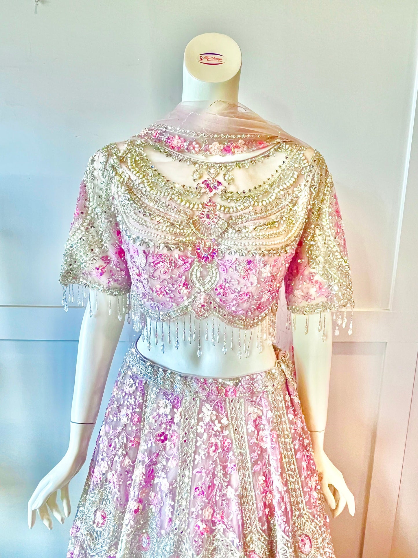 Lavender Color Bridal  Lehnga