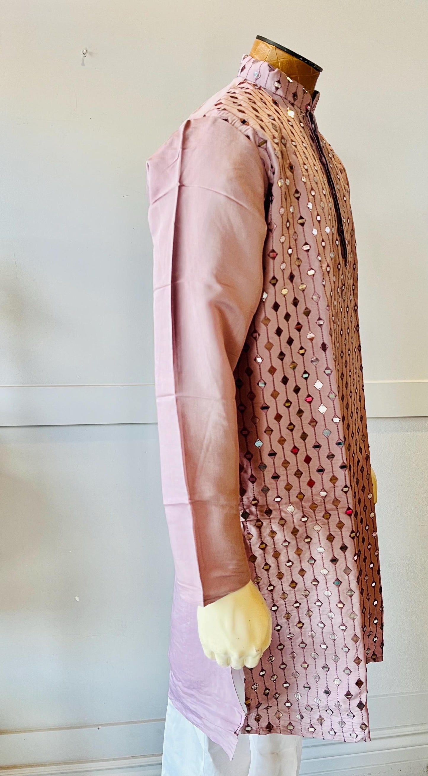 Light Lavender kurta Set