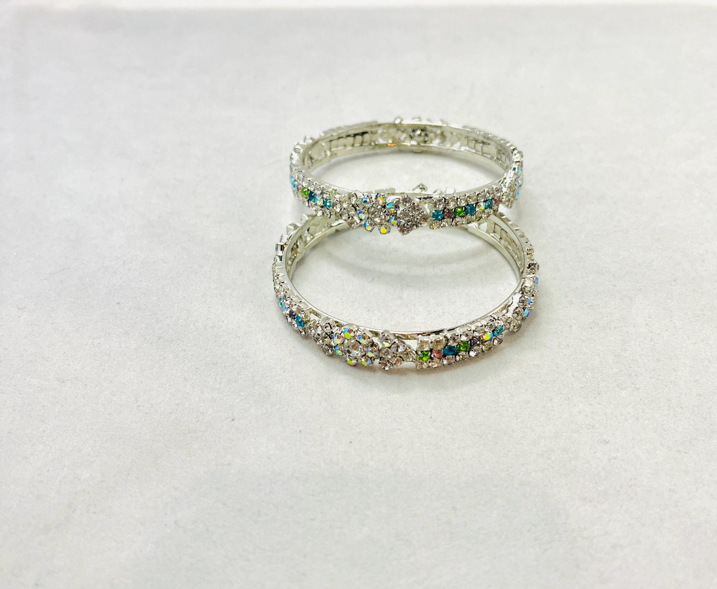 Silver Toned Bangles
